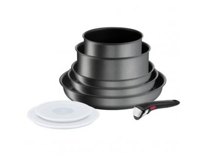 Pannenset INGENIO DAILY CHEF L7619202, 8-delig, Tefal
