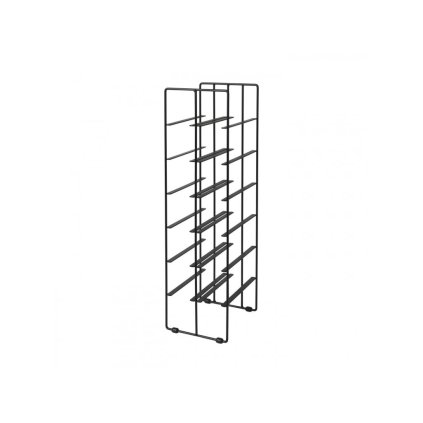 Wijnrek PILARE, voor 12 flessen, zwart, Blomus