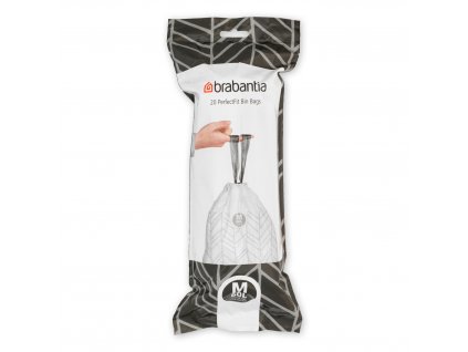 Vuilniszakken M PERFECTFIT 60 l, 20 stuks, Brabantia