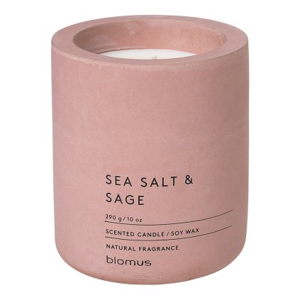 Geurkaars FRAGA ⌀ 9 cm, Sea Salt & Sage, Blomus