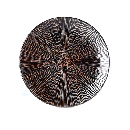 Dineerbord BRONZE CONVERGING 29 cm, MIJ