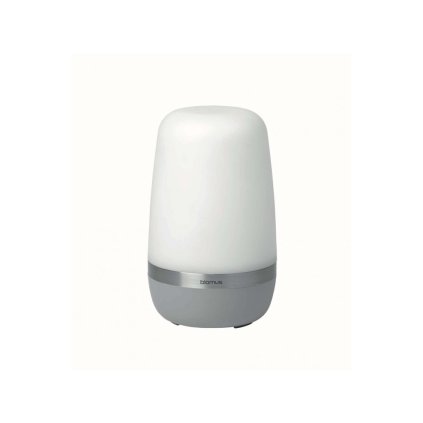 Draagbare tafellamp SPIRIT S, LED, zilvergrijs, Blomus