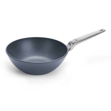 Wok DIAMOND LITE 26 cm, voor inductie, titanium, PRO WOLL