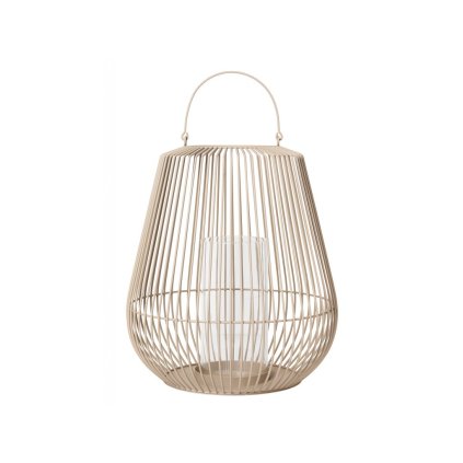 Lantaarn NIDEA 53 cm, beige, Blomus