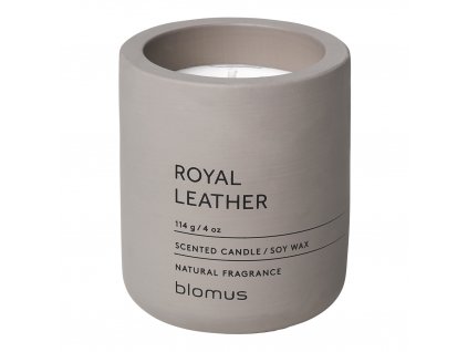 Geurkaars FRAGA ⌀ 6,5 cm, Royal Leather, Blomus