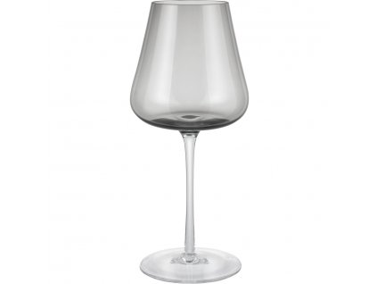 Witte wijnglas BELO, set van 2 stuks, 400 ml, grijs, Blomus