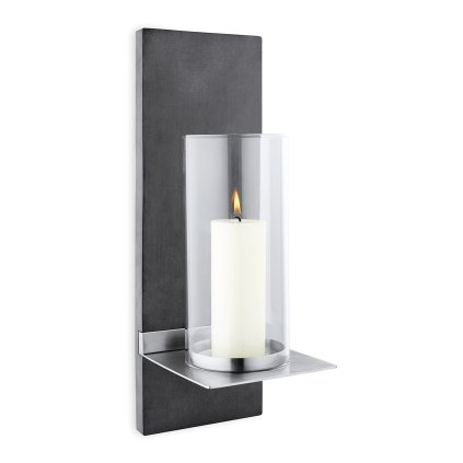 Windlicht FINCA S 38 cm, wandmontage, Blomus