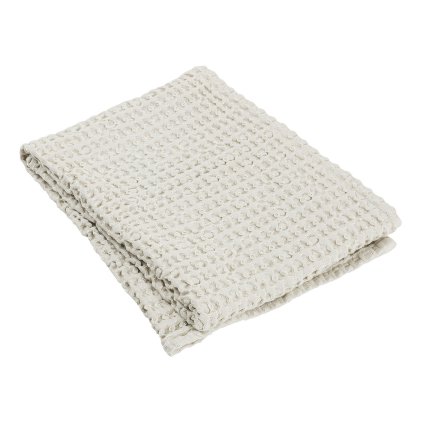 Handdoek CARO 50 x 100 cm, crème, Blomus