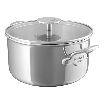 Pan M'COOK 20 cm, 3,3 l, met glazen deksel, Mauviel