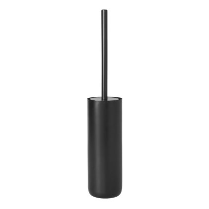 Toiletborstel met houder MODO, zwart, Blomus