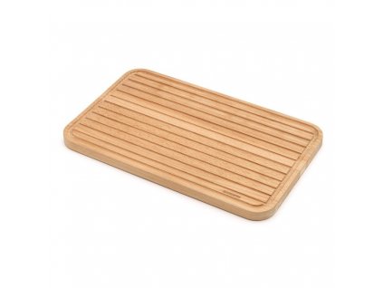 Snijplank 25 x 40 cm, voor brood, bruin, hout, Brabantia