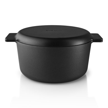 Braadpan NORDIC KITCHEN 26 cm, met deksel, gietijzer, Eva Solo