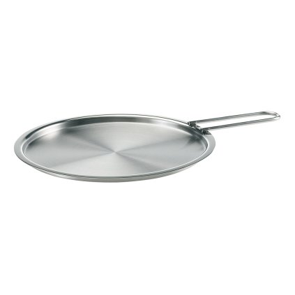Pannendeksel 20 cm, plat, roestvrij staal, Eva Solo