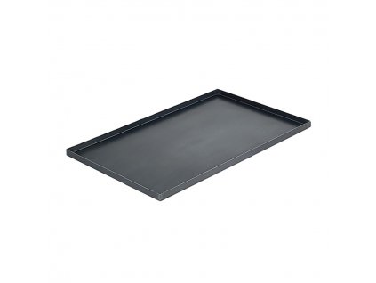 Bakplaat met opstaande rand 60 x 40 cm, hoge rand, staal, de Buyer