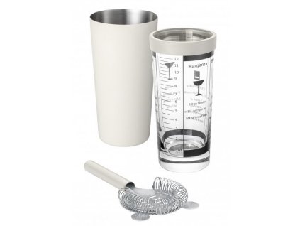 Boston cocktailshaker LOUNGE 500 ml, crème, Blomus