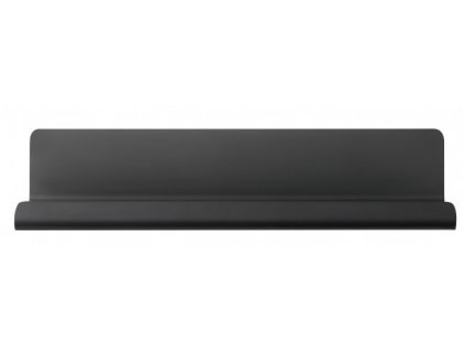 Doucheplanchet MODO 34 cm, staal, zwart
