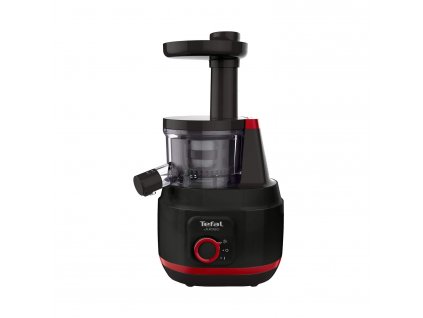 Slow juicer 2SP ZC150838, 150 W, zwart/rood, Tefal