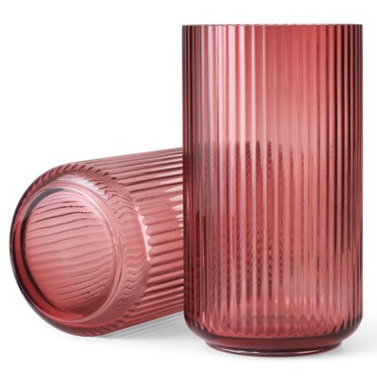 Vaas 20 cm, bordeauxrood, Lyngby