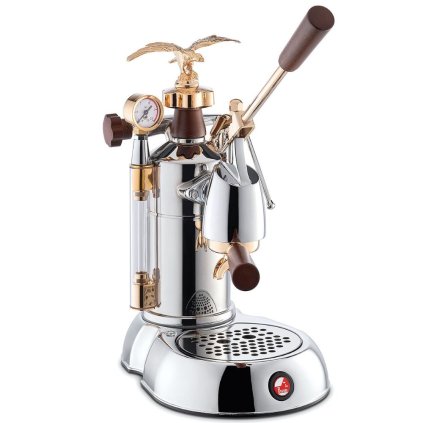 Koffiezetapparaat met hendel EXPO 2015 zilver, La Pavoni