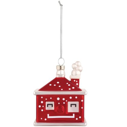 Kerstboomversiering CUBETTA, rood, Alessi