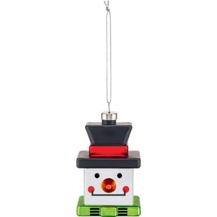 Kerstboomversiering SNOW CUBE wit, Alessi