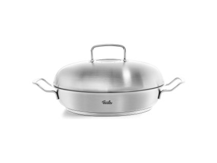 Serveerpan met hoge koepeldeksel ORIGINAL-PROFI COLLECTION 24 cm, 2 l, Fissler