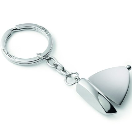 Sleutelhanger WIND 10 cm, zilver, Philippi