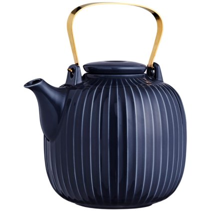 Theepot HAMMERSHOI, 1,2 liter, indigo, Kähler