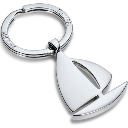 Sleutelhanger VELA 5 cm, zilver, Philippi