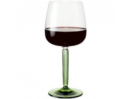 Rode wijnglas HAMMERSHOI, set van 2 stuks, 490 ml, groen, Kähler