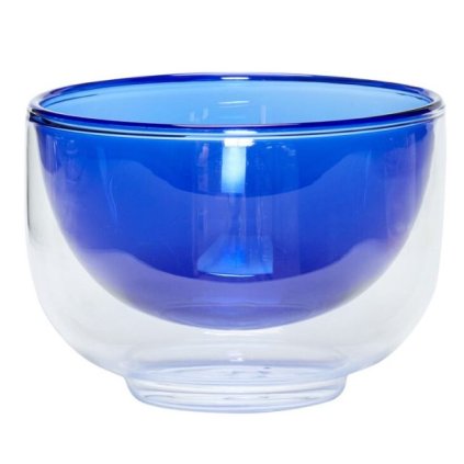 Serveerschaal KIOSK 350 ml, blauw, Hübsch