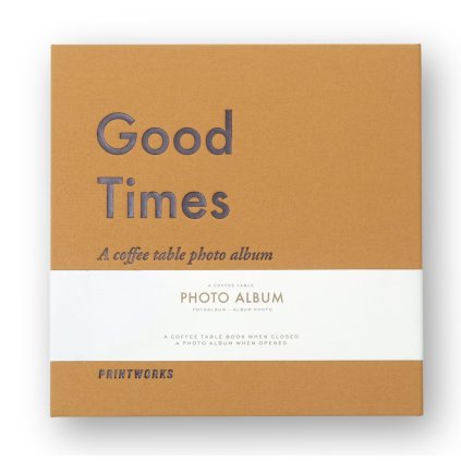 Fotoalbum GOOD TIMES, oranje, Printworks
