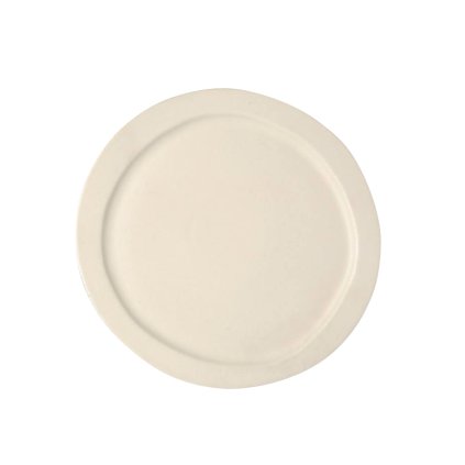 Dineerbord CRAFT WHITE 25,5 cm, wit, MIJ