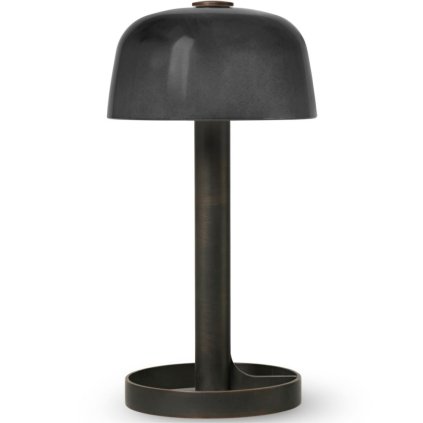 Draagbare tafellamp SOFT SPOT 24,5 cm, LED, rook, Rosendahl