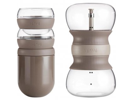 Thee infuser CALM TEA RITUAL, 5 stuks, bruin, Lékué