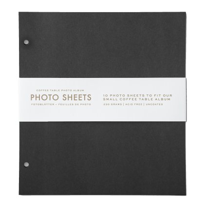 Fotoalbum navulpapier, 10 stuks, maat S, Printworks