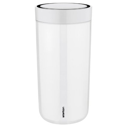 Reisbeker TO GO CLICK 400 ml, krijtwit, Stelton