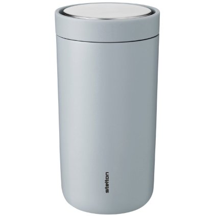 Reisbeker TO GO CLICK 200 ml, zachte wolkkleur, Stelton