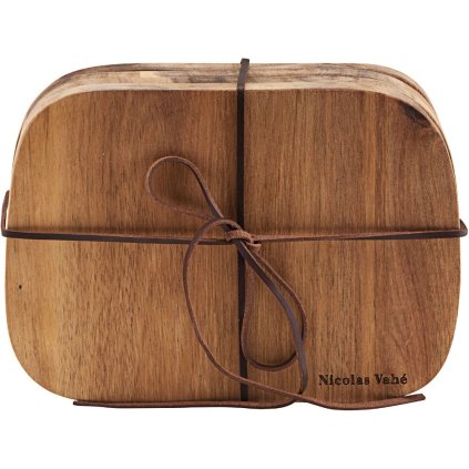 Snij- en serveerplank BUTTER, set van 4 stuks, Nicolas Vahé