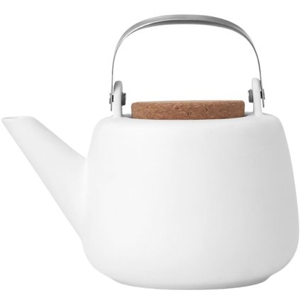Theepot NICOLA 1,2 l, wit, Viva Scandinavia