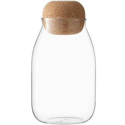 Voedselbewaarfles CORTICA 500 ml, glas, Viva Scandinavia