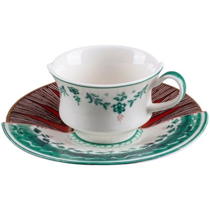 Koffiekopje met schotel HYBRID CHUCUITO, Seletti