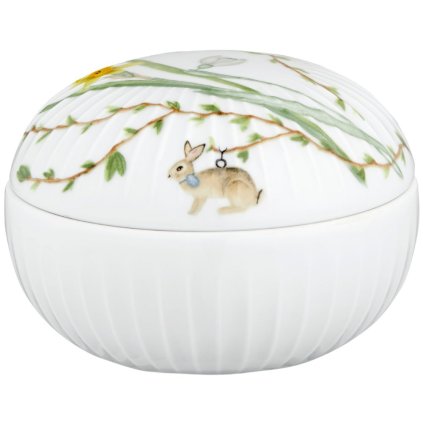 Bonbonnière HAMMERSHOI SPRING 12 cm, wit, Kähler
