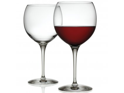 Rode wijnglas MAMI, set van 4 stuks, 650 ml, Alessi