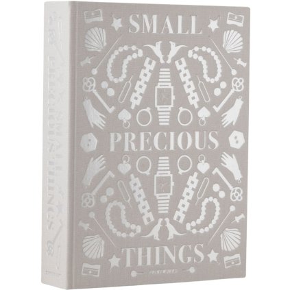 Juwelendoosje PRECIOUS THINGS, grijs, Printworks