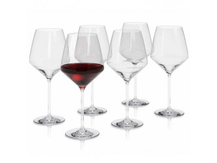 Rode wijnglas LEGIO NOVA set van 6 stuks, 650 ml, Eva Solo