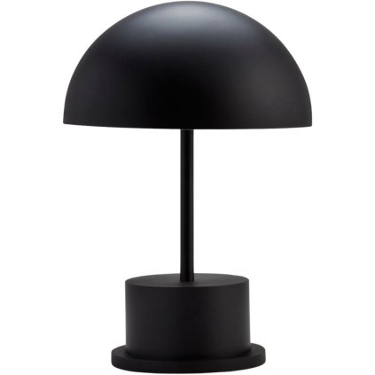 Draagbare tafellamp RIVIERA 28 cm, zwart, Printworks