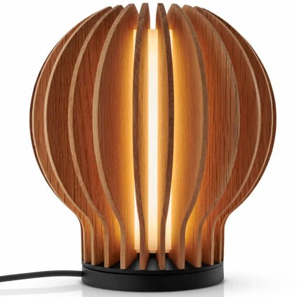 Tafellamp RADIANT 15 cm, LED, lichtbruin, hout, Eva Solo