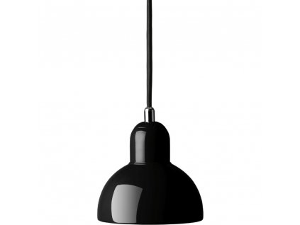 Hanglamp KAISER IDELL 15 cm, zwart, Fritz Hansen