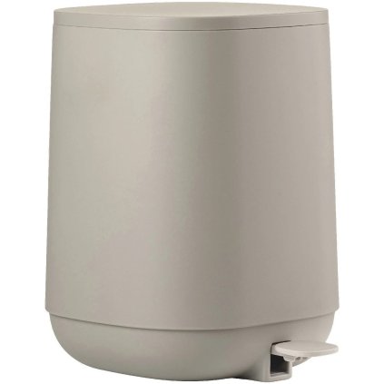 Badkamerprullenbak TIME 3 l, donkergrijs, kunststof, Zone Denmark